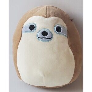 Squishmallows Simon The Sloth 8" Plush Stuffed Animal Brown Blue Eyes Lovey